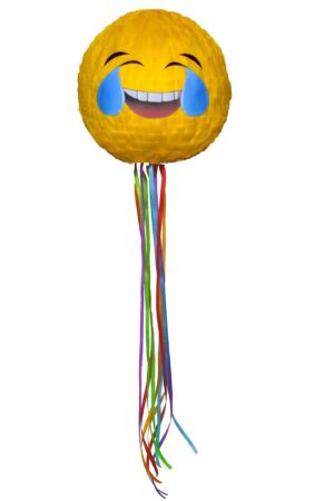Piniata Otwierana Wstążeczkami Emotka Emoji Śmianie się  036