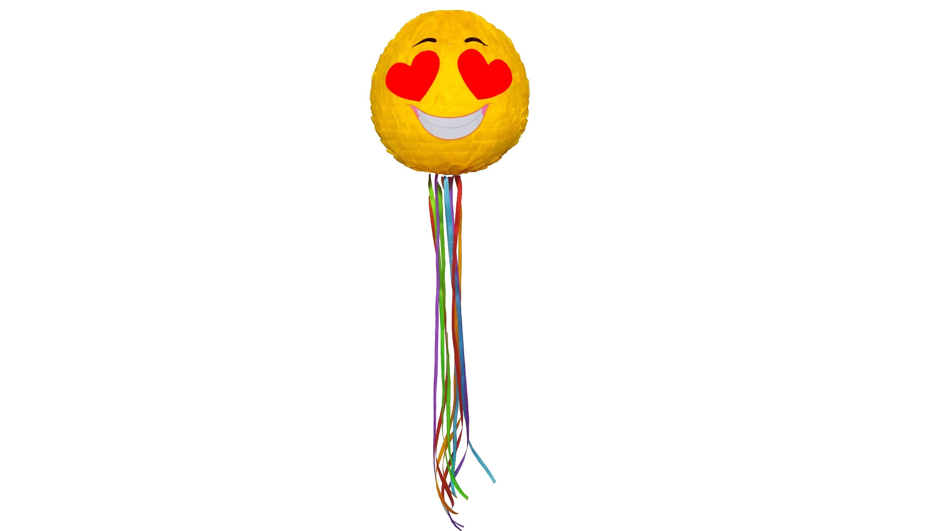 Piniata Otwierana Wstążeczkami Emotka Emoji Serca 038